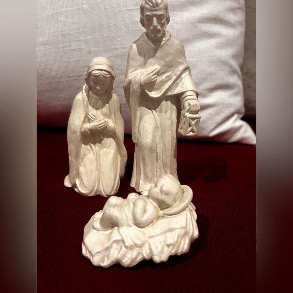 Vintage Goebel W. Germany The Holy Family Nativity Set 1960 SACRART 711